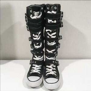 Converse high top buckle ~ laces
